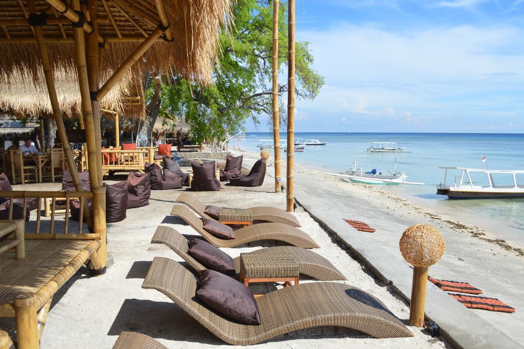 Bambu Cottages Gili Air Exterior foto
