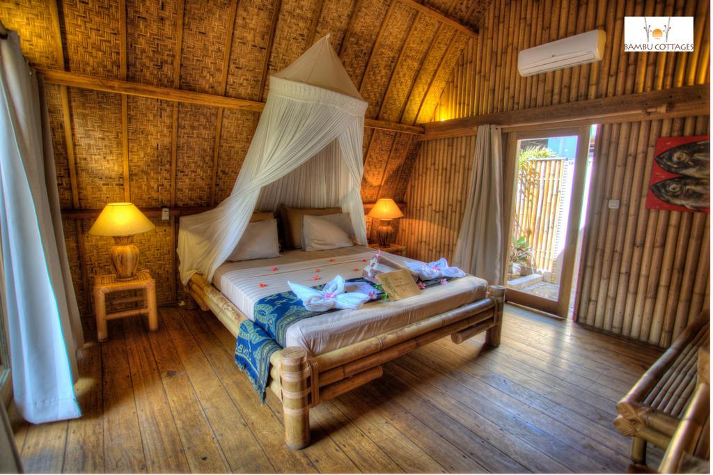 Bambu Cottages Gili Air Exterior foto