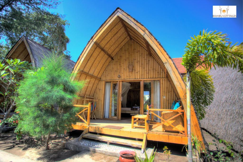 Bambu Cottages Gili Air Exterior foto