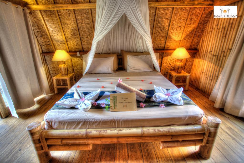 Bambu Cottages Gili Air Exterior foto