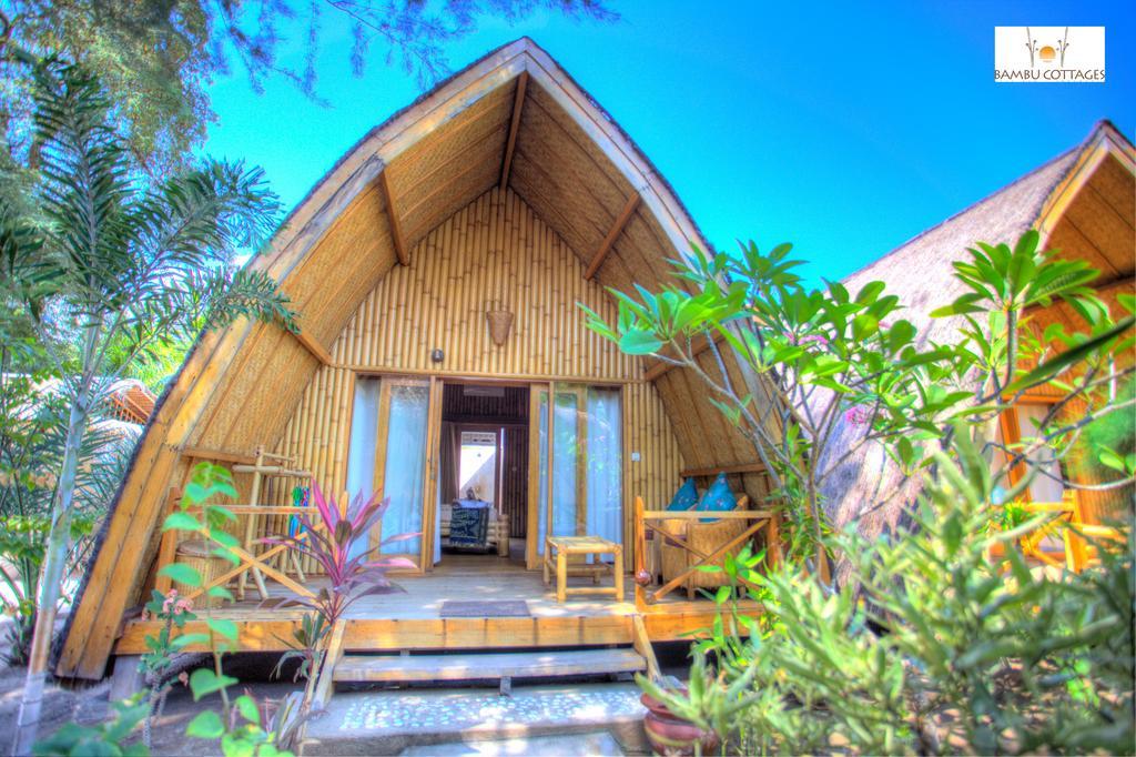 Bambu Cottages Gili Air Exterior foto