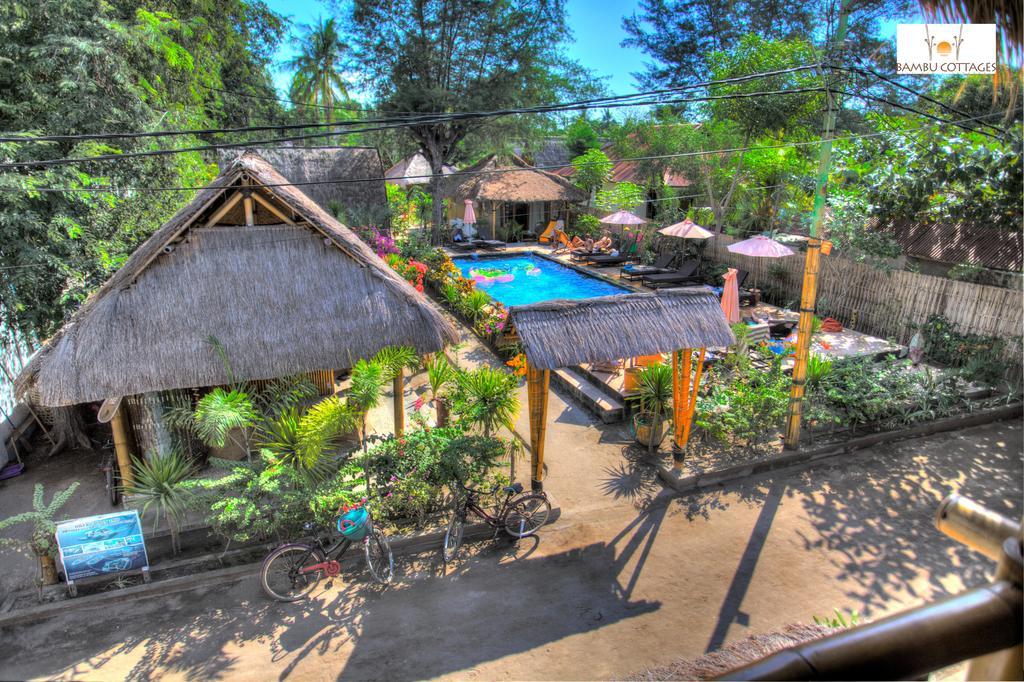 Bambu Cottages Gili Air Exterior foto