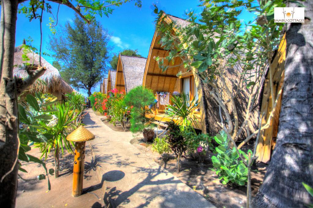 Bambu Cottages Gili Air Exterior foto