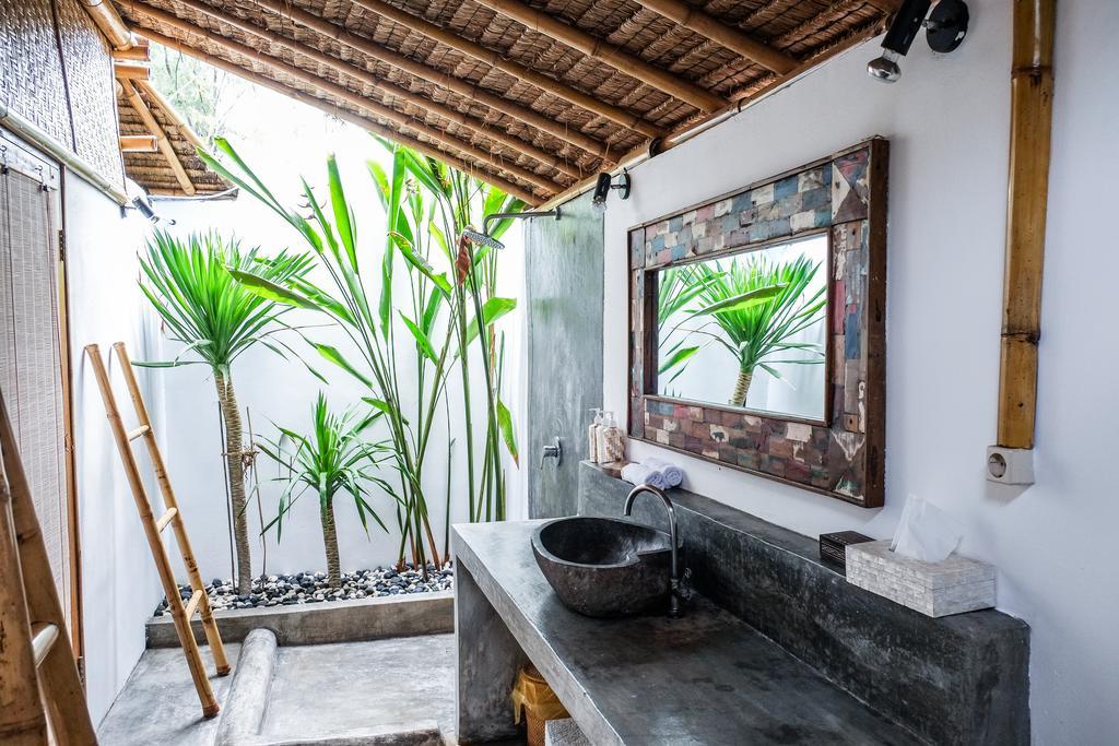 Bambu Cottages Gili Air Exterior foto