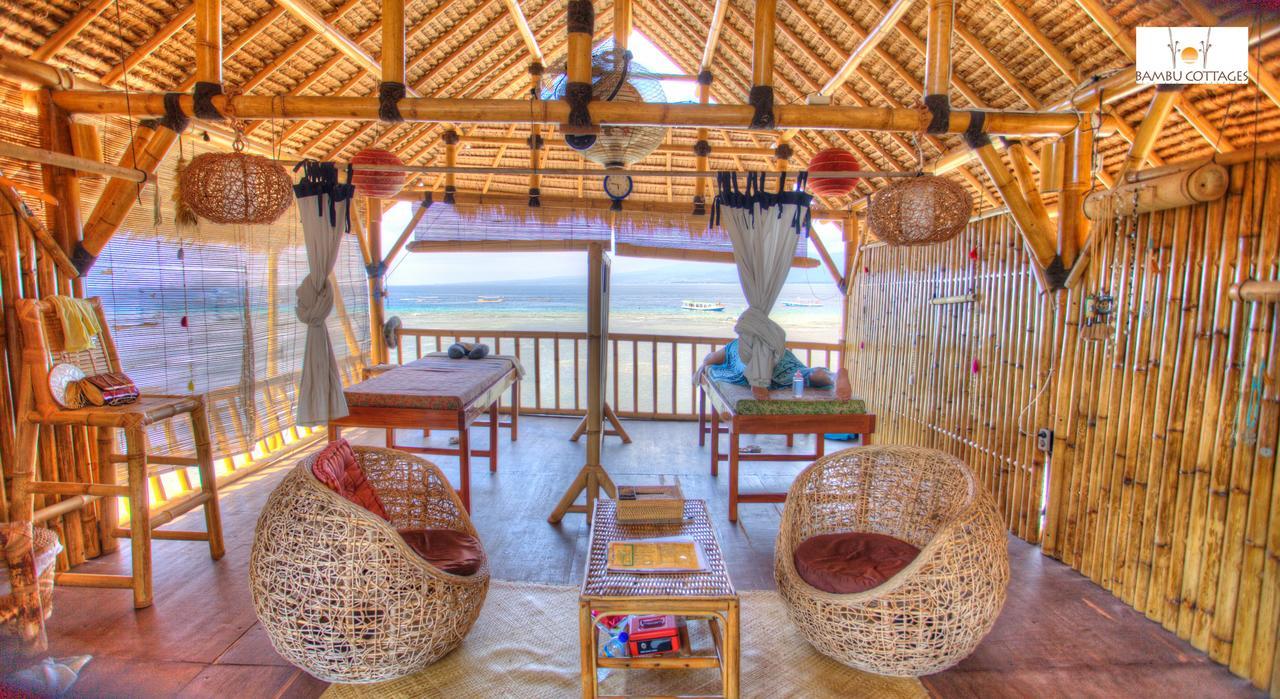 Bambu Cottages Gili Air Exterior foto