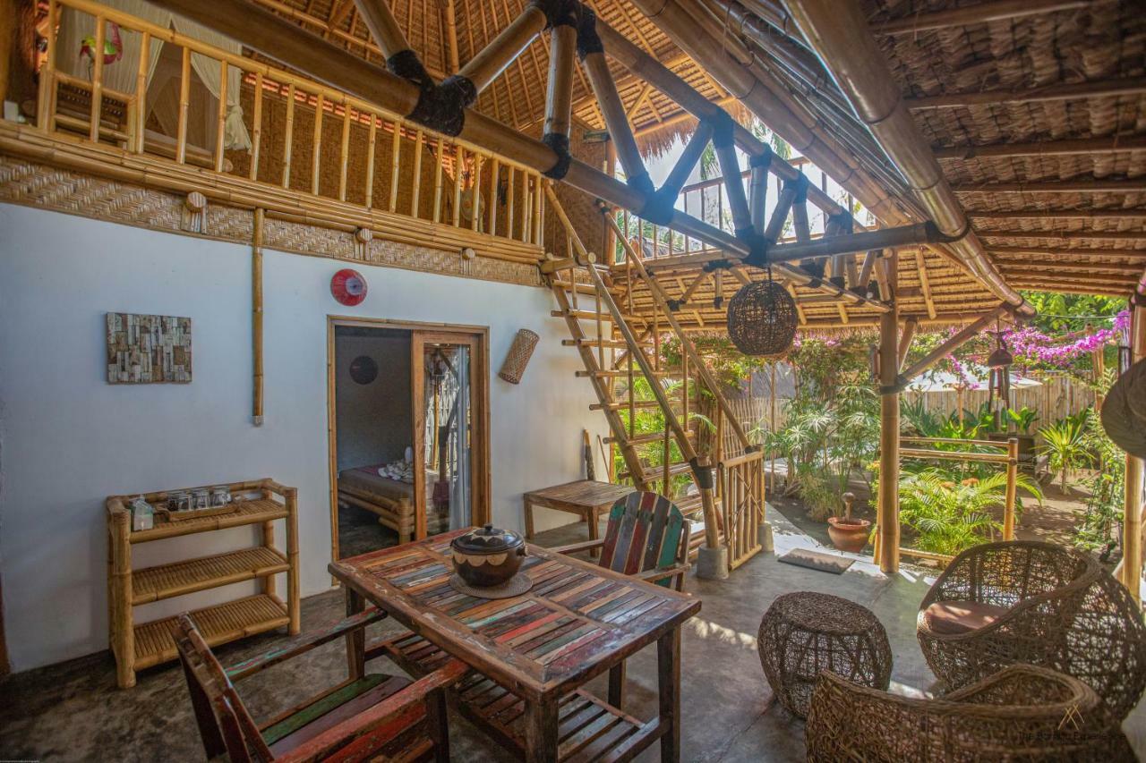 Bambu Cottages Gili Air Exterior foto