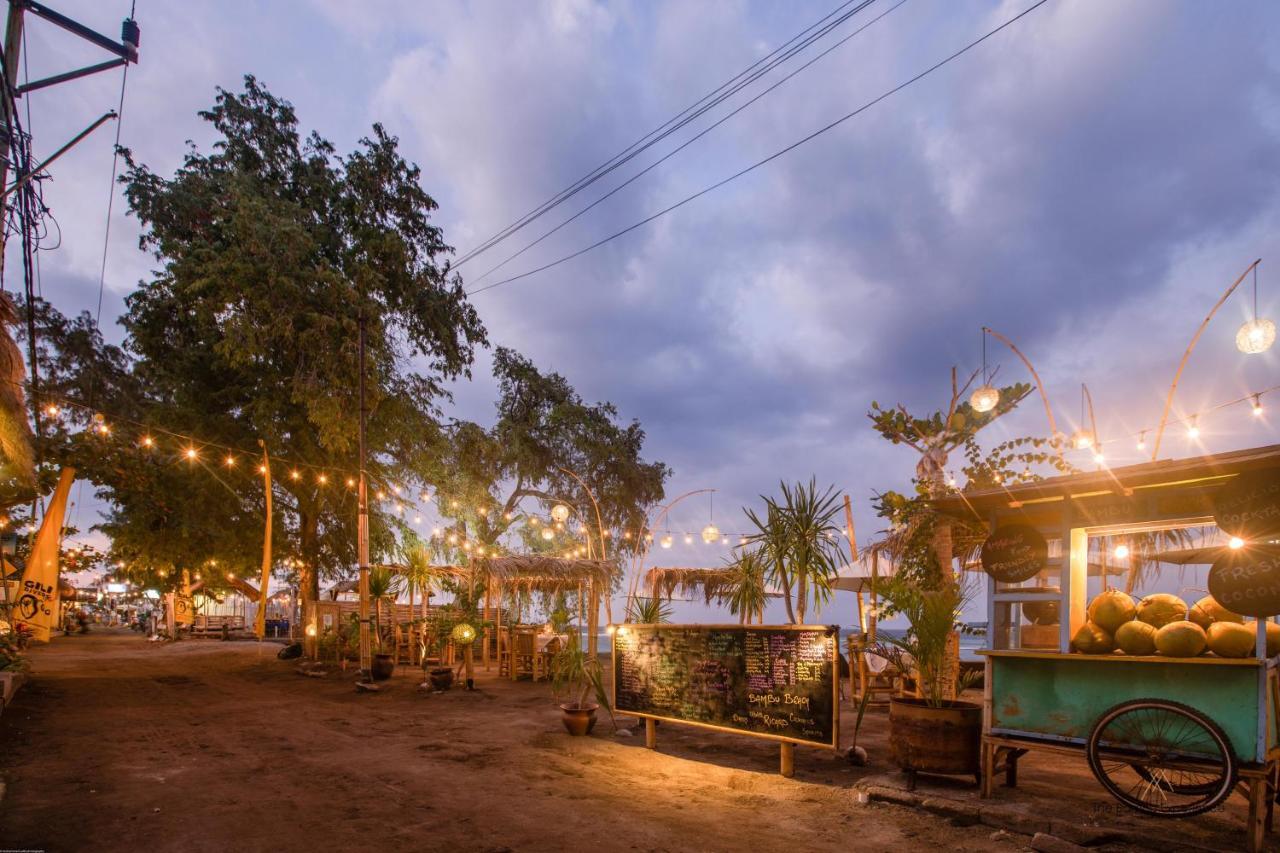 Bambu Cottages Gili Air Exterior foto